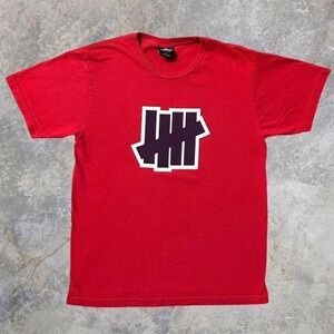 Undefeated Red 5 Strike Tee